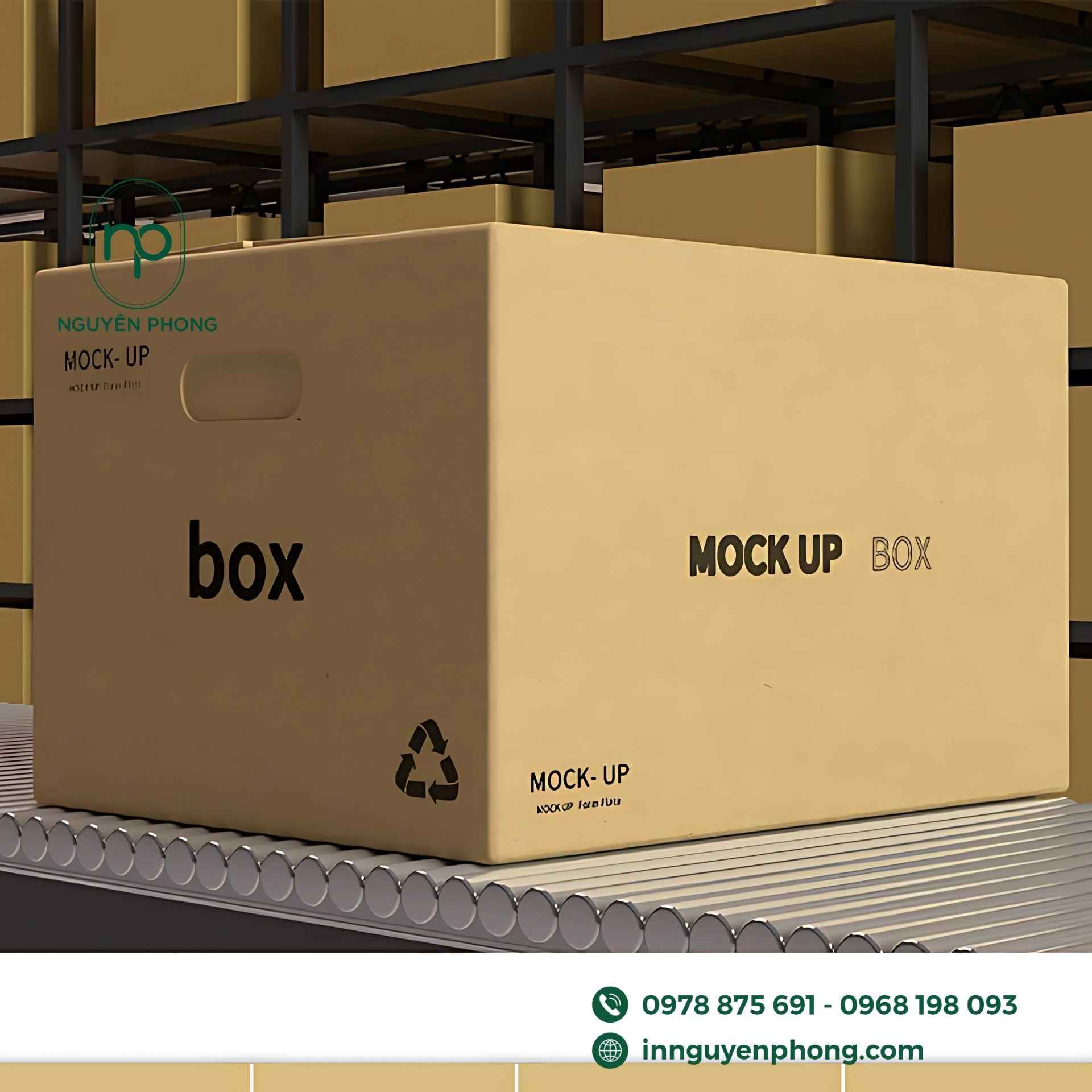 Mẫu logo âm bản và dương bản 